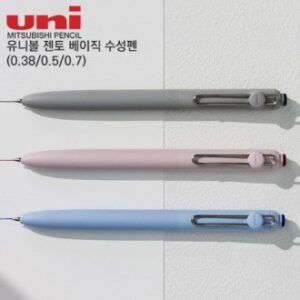유니볼 젠토 베이직 수성펜(0.38/0.5/0.7) 유니볼 젠토 베이직 수성펜(0.38/0.5/0.7)