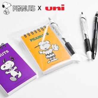 피너츠 상철수첩S+uni 제트스트림 150 볼펜세트 피너츠 상철수첩S+uni 제트스트림 150 볼펜세트