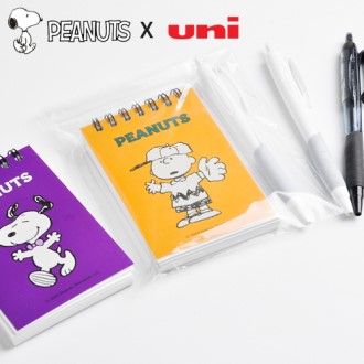 피너츠 상철수첩S+uni 제트스트림 101 볼펜세트 피너츠 상철수첩S+uni 제트스트림 101 볼펜세트