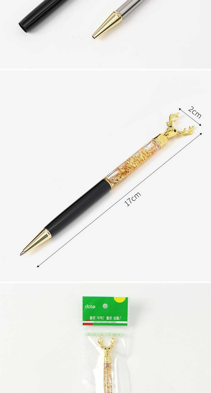 트윙클 사슴 유성볼펜 // 색상선택 상세 이미지