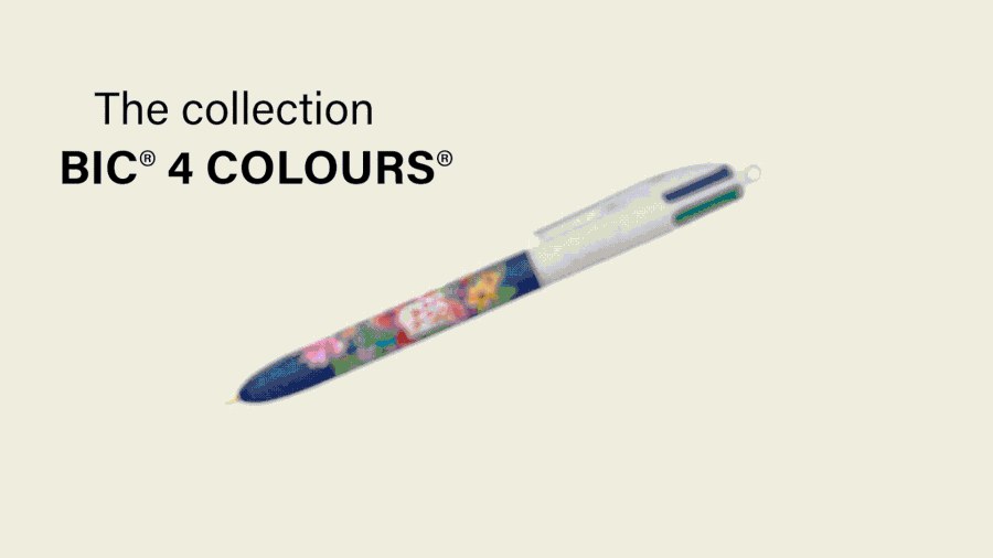 프랑스 BIC® 4 Colours® 클래식 360도 칼라인쇄 볼펜 상세 이미지