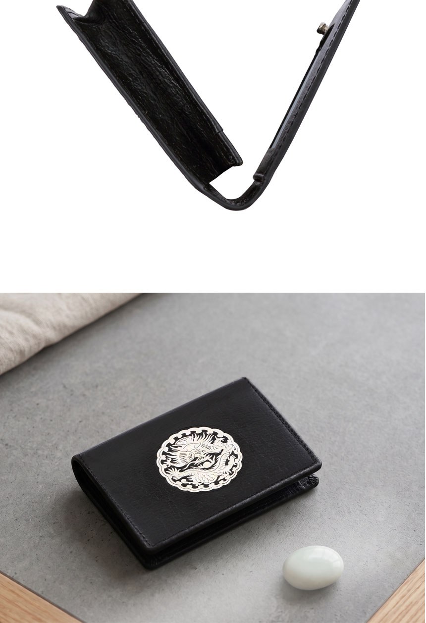 일월오봉도 볼펜 곤룡포 나전 한지가죽 명함지갑 대용량 메탈USB 상세 이미지